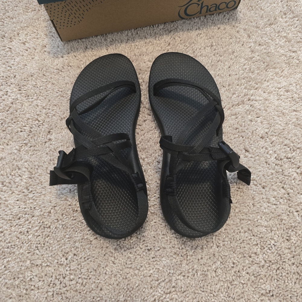 Chaco Zcloud X Solid Black Women's Size 11 - image 1